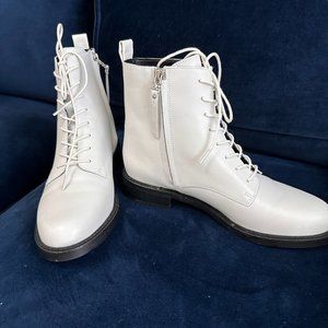 Sam Edelman Nina white Combat Boot